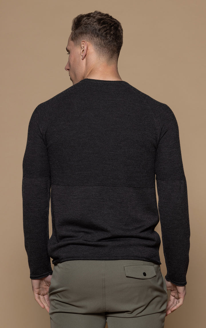 14 GAUGE MERINO LONG SLEEVE CREW