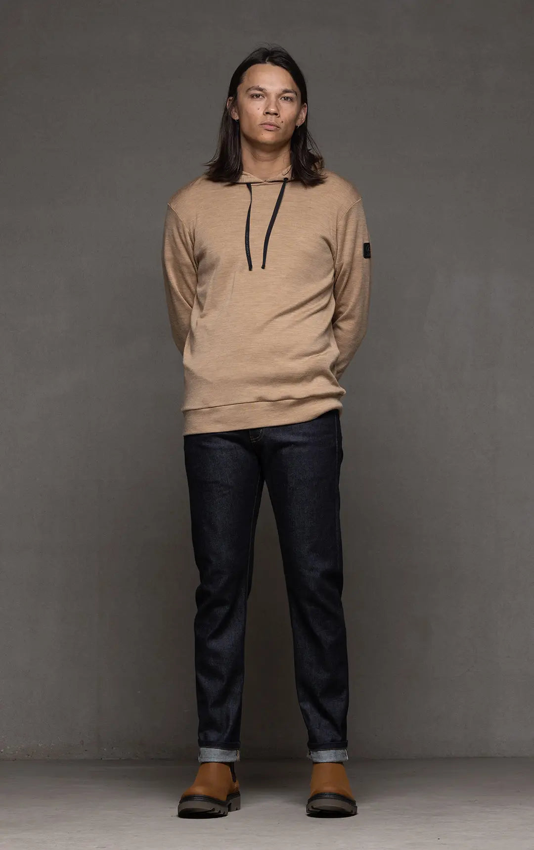 320GSM MERINO HOODED PULLOVER - Alchemy Equipment NZ