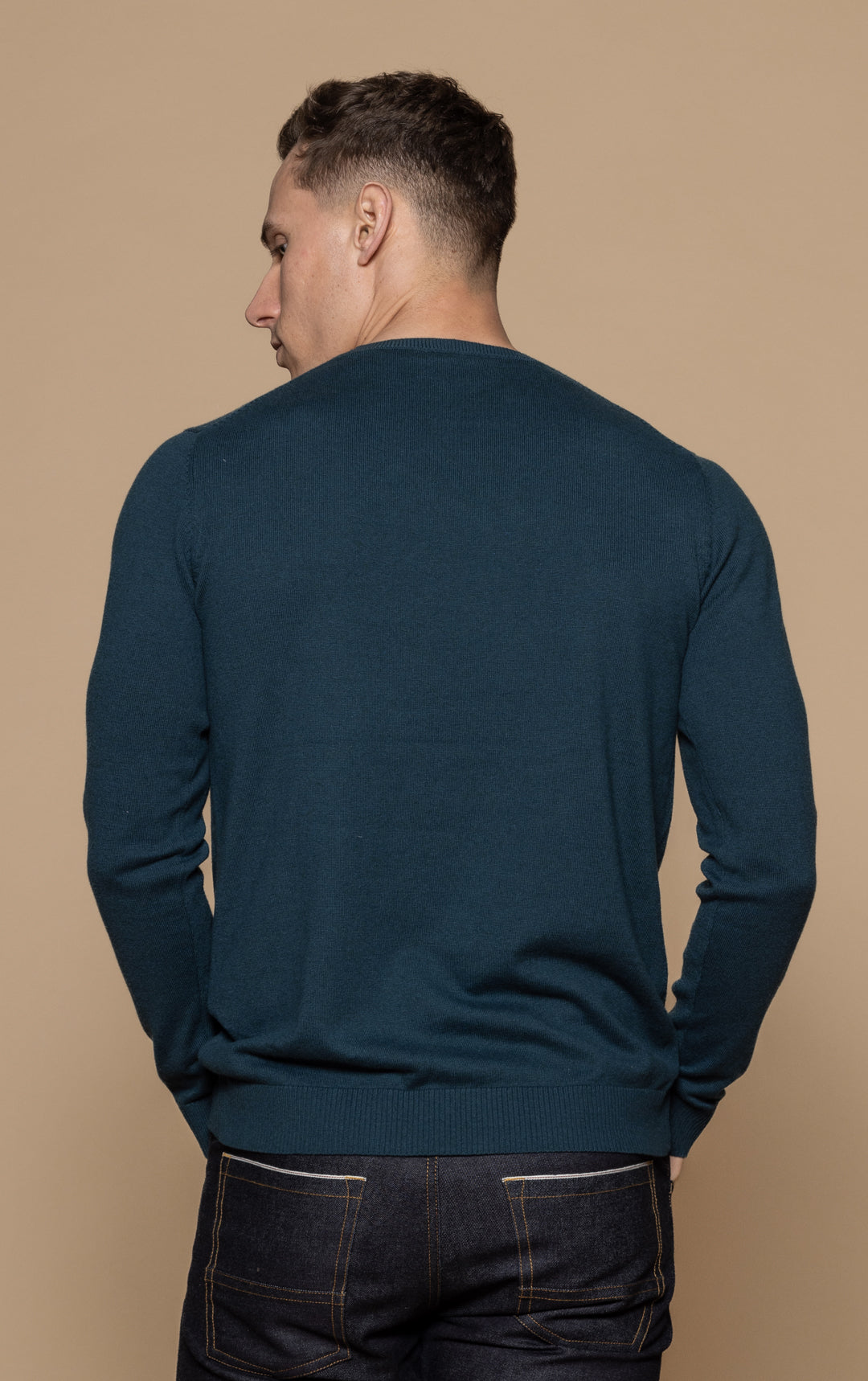 12GG COTTON CASHMERE LS JERSEY - CLEARANCE