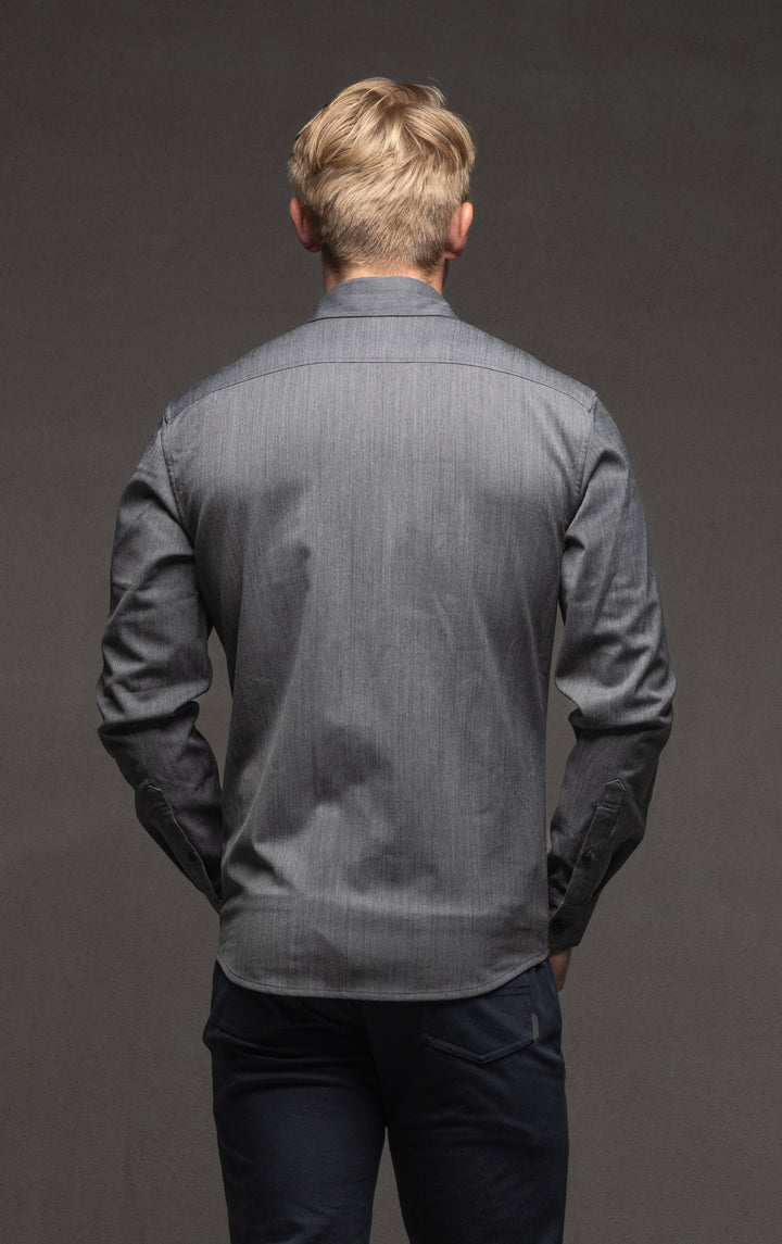 WOOL COTTON WORK SHIRT