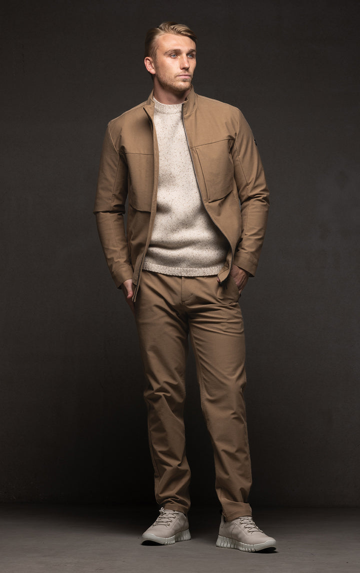 3GG LAMBSWOOL TWEED CREW