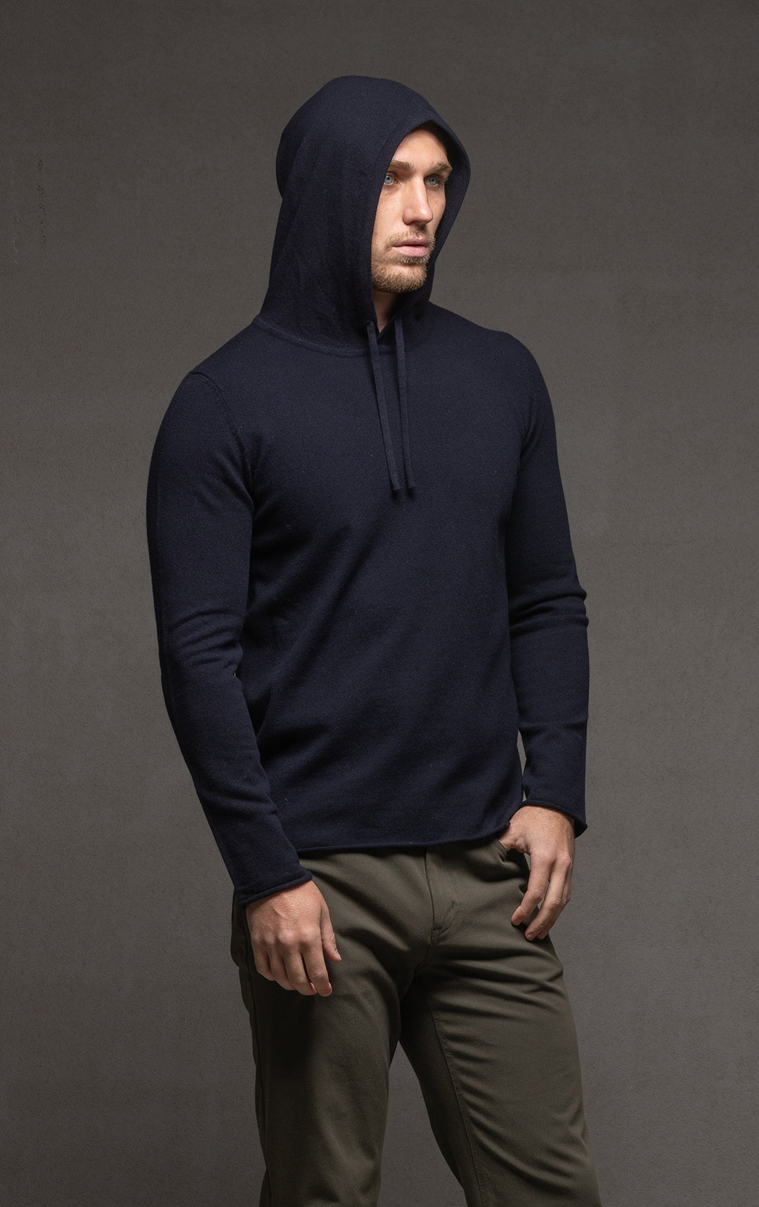 12GG BRUSHED MERINO HOODY