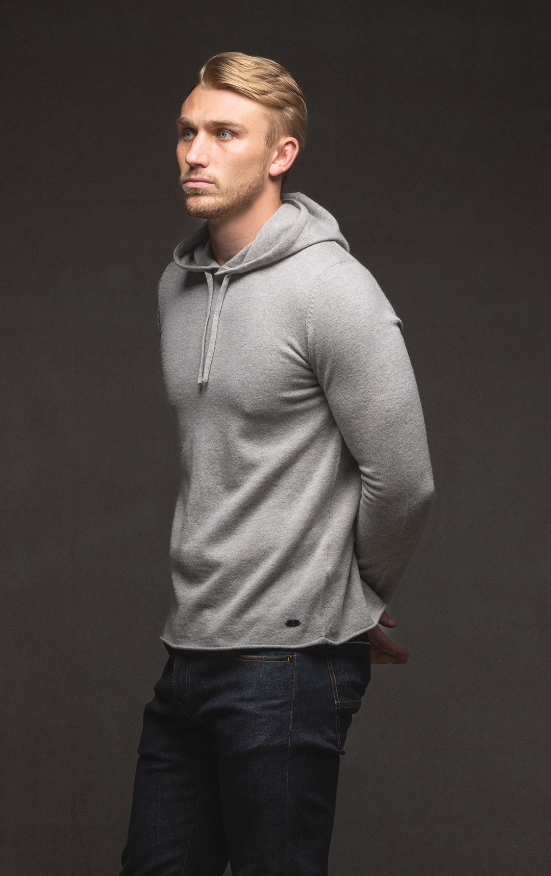 12GG BRUSHED MERINO HOODY