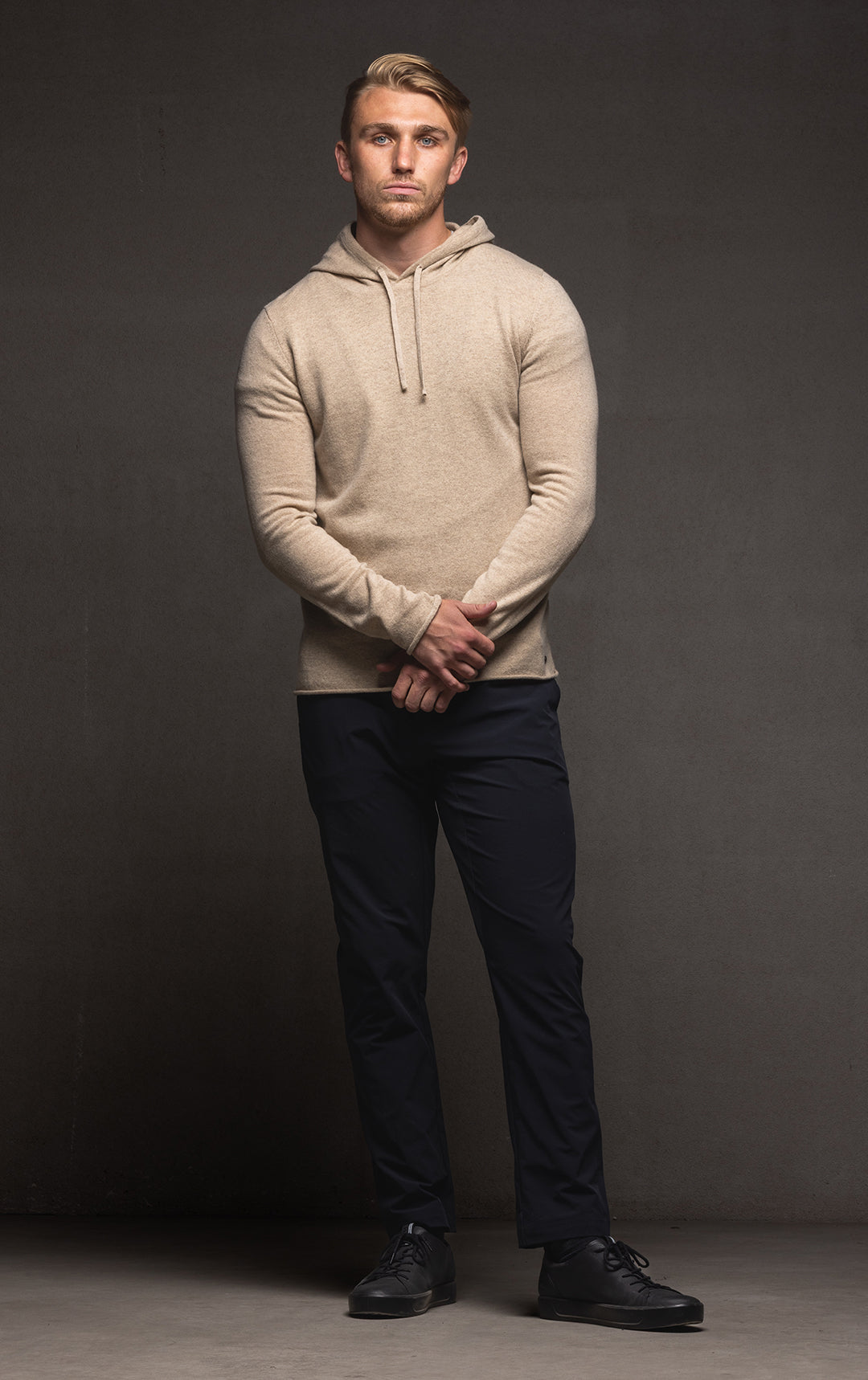 12GG BRUSHED MERINO HOODY