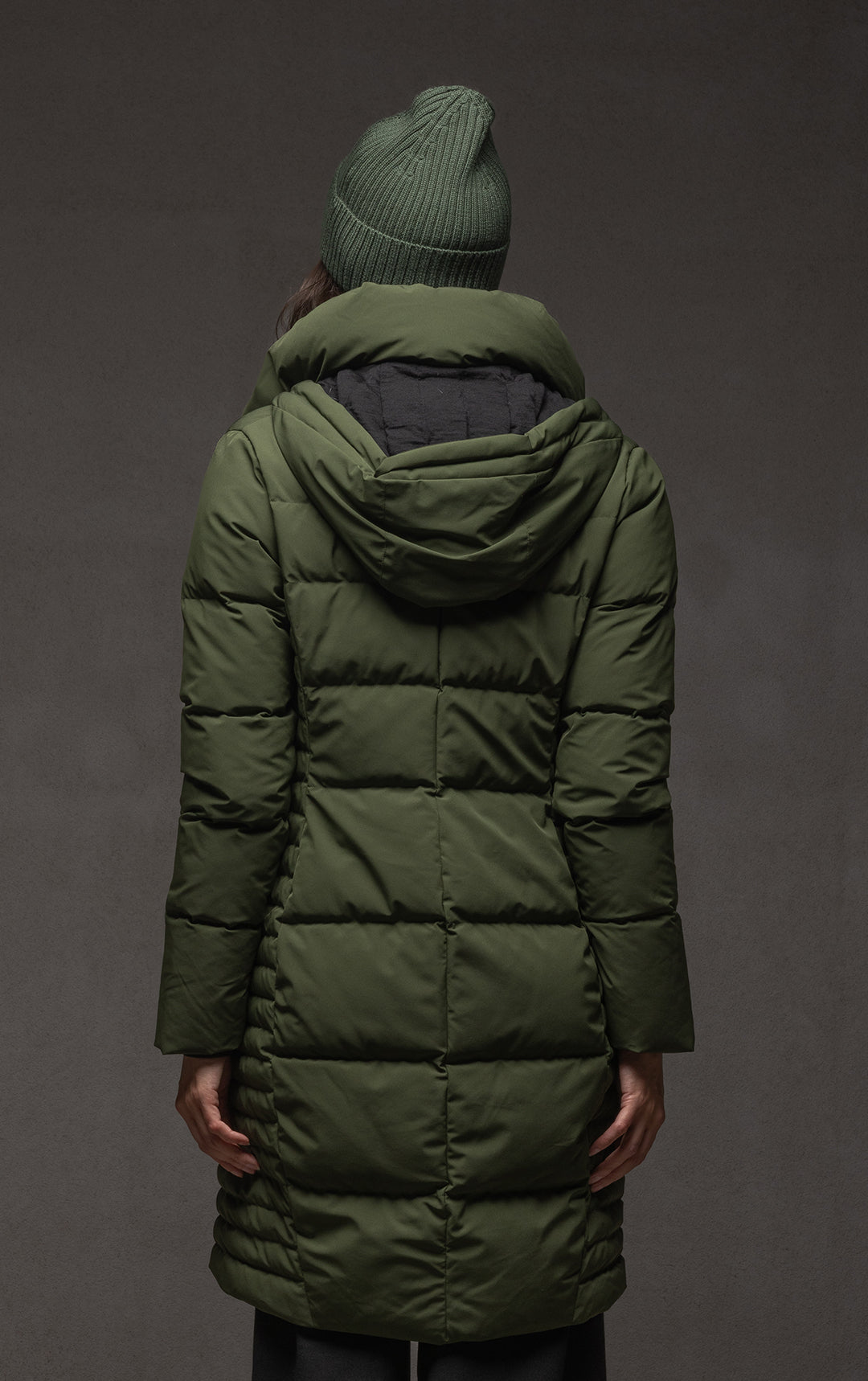 LAMINATED DOWN COAT - CLEARANCE