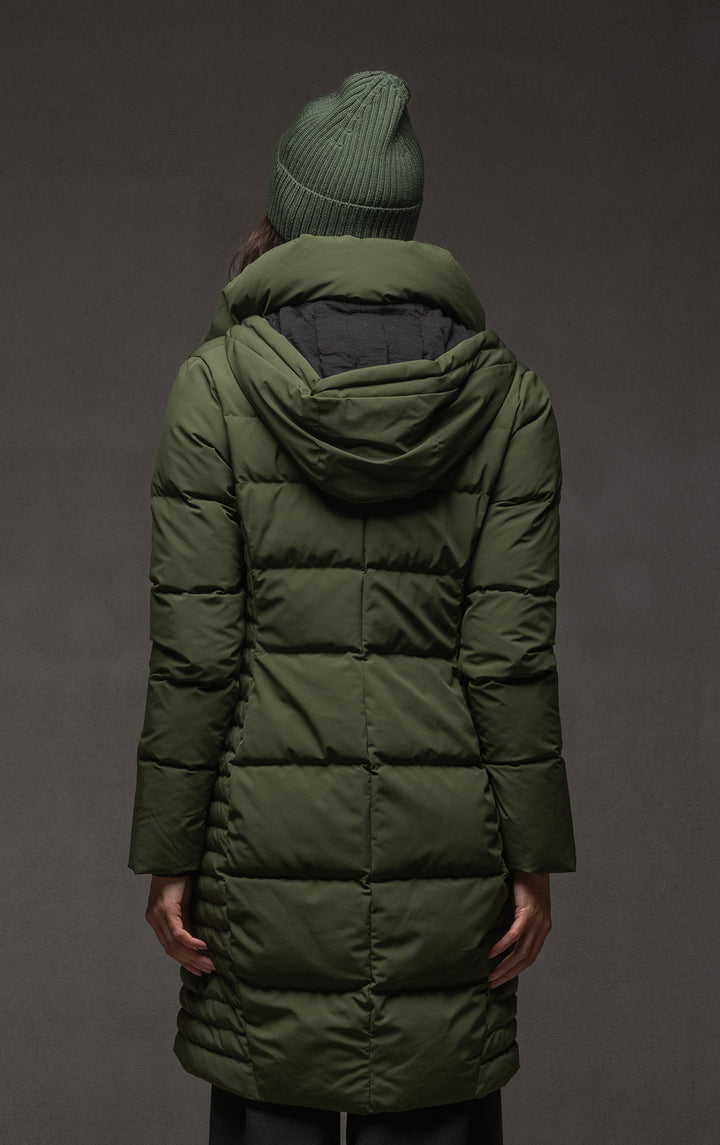 LAMINATED DOWN COAT - CLEARANCE