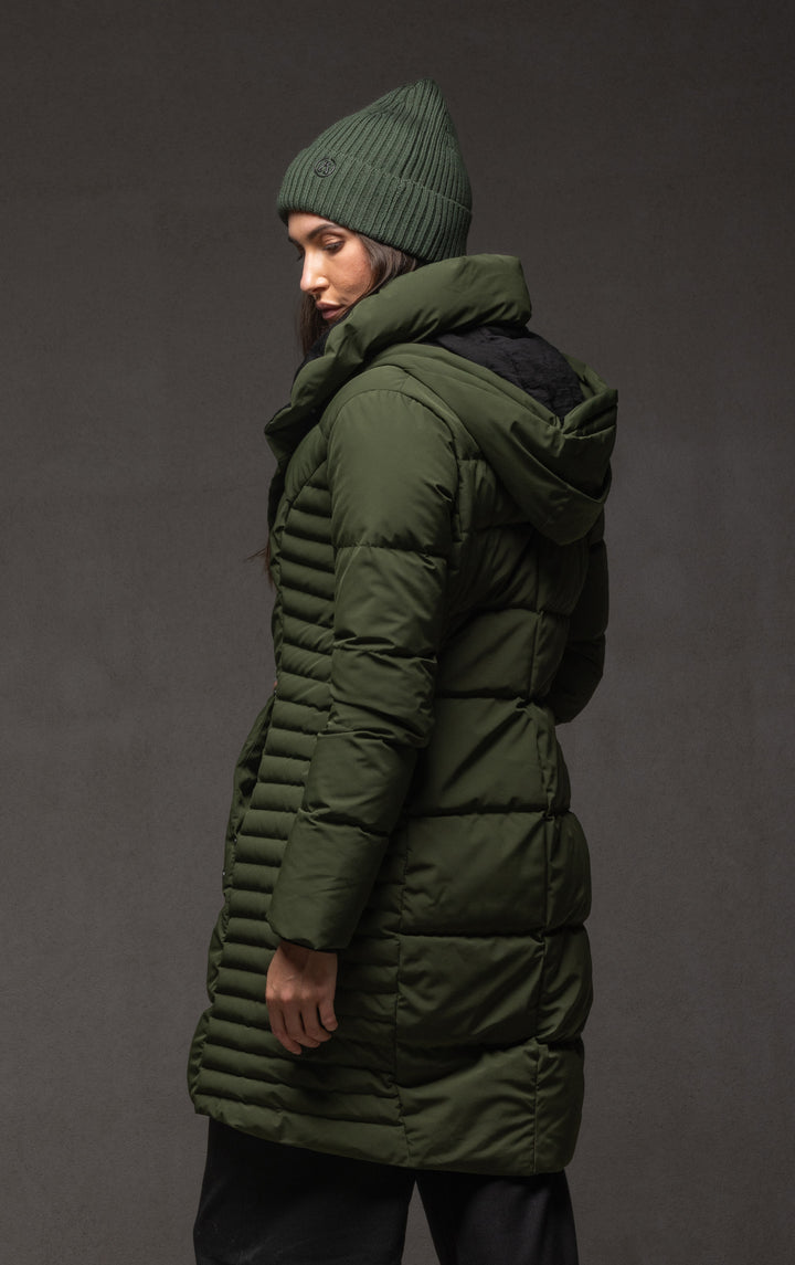 LAMINATED DOWN COAT - CLEARANCE