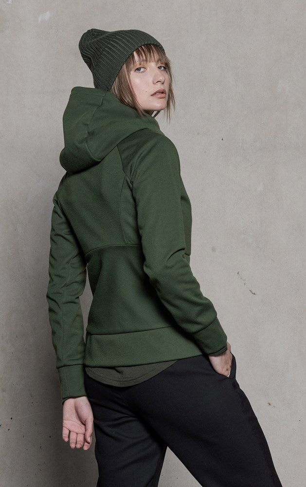 LAMINATED SOFTSHELL HOODY - CLEARANCE