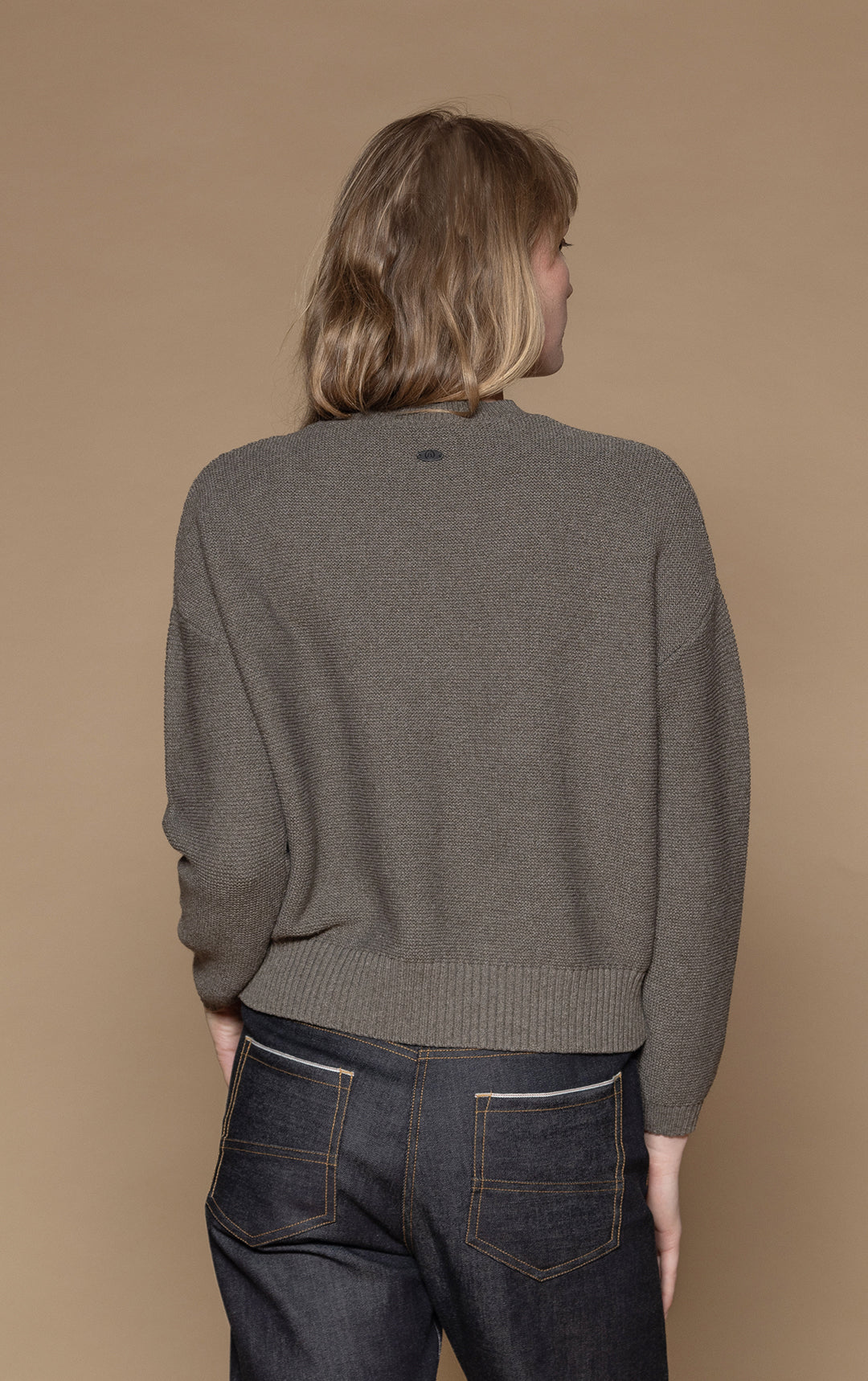 5GG COTTON BLEND CREW - CLEARANCE