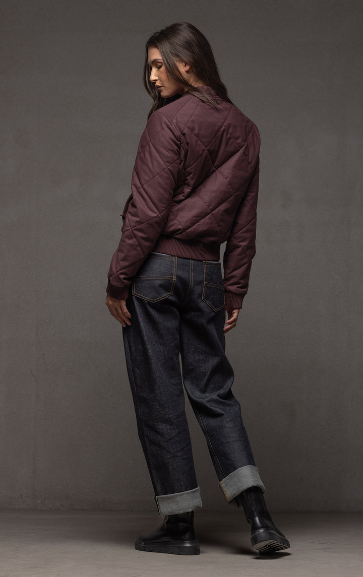 QUILTED BOMBER - CLEARANCE