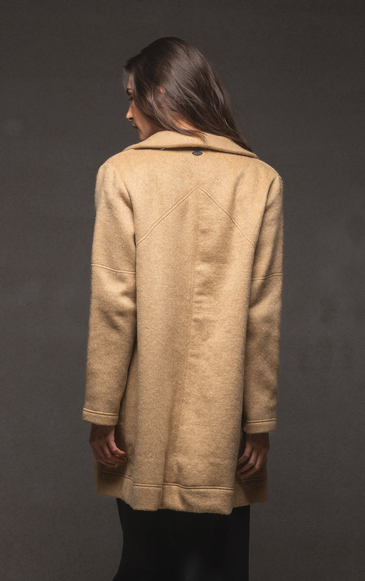 WOOL BLEND COATIGAN - CLEARANCE