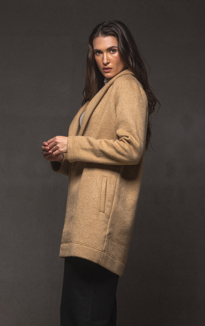 WOOL BLEND COATIGAN - CLEARANCE