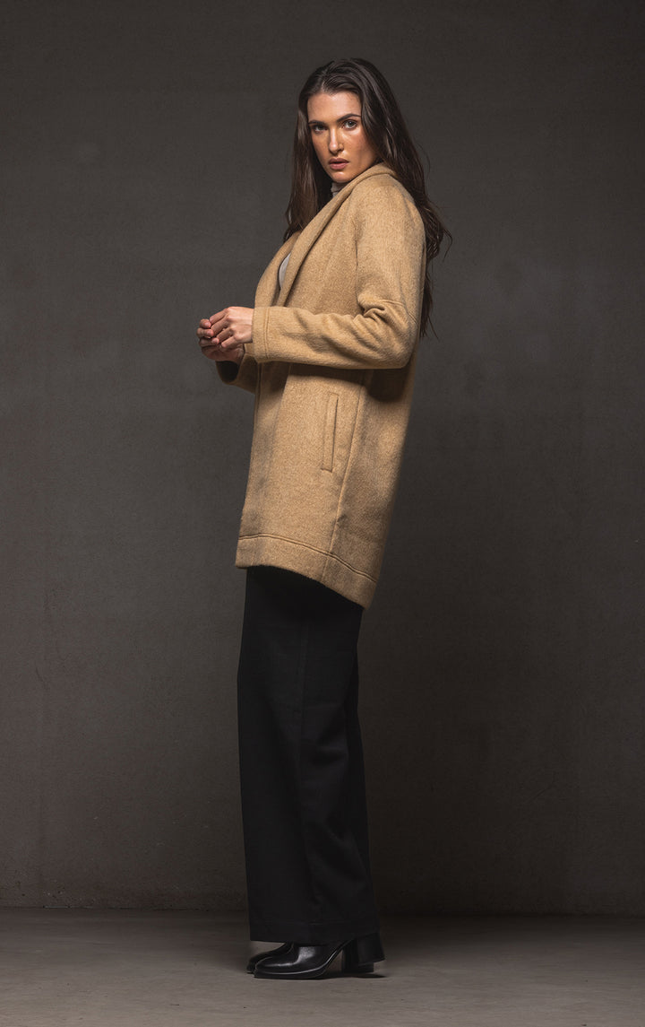 WOOL BLEND COATIGAN - CLEARANCE