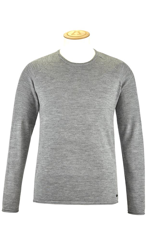 14 GAUGE MERINO LONG SLEEVE CREW