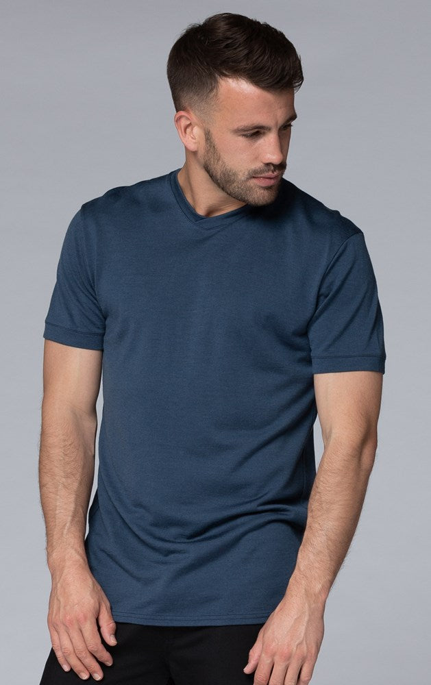 180GSM MERINO V TEE - CLEARANCE