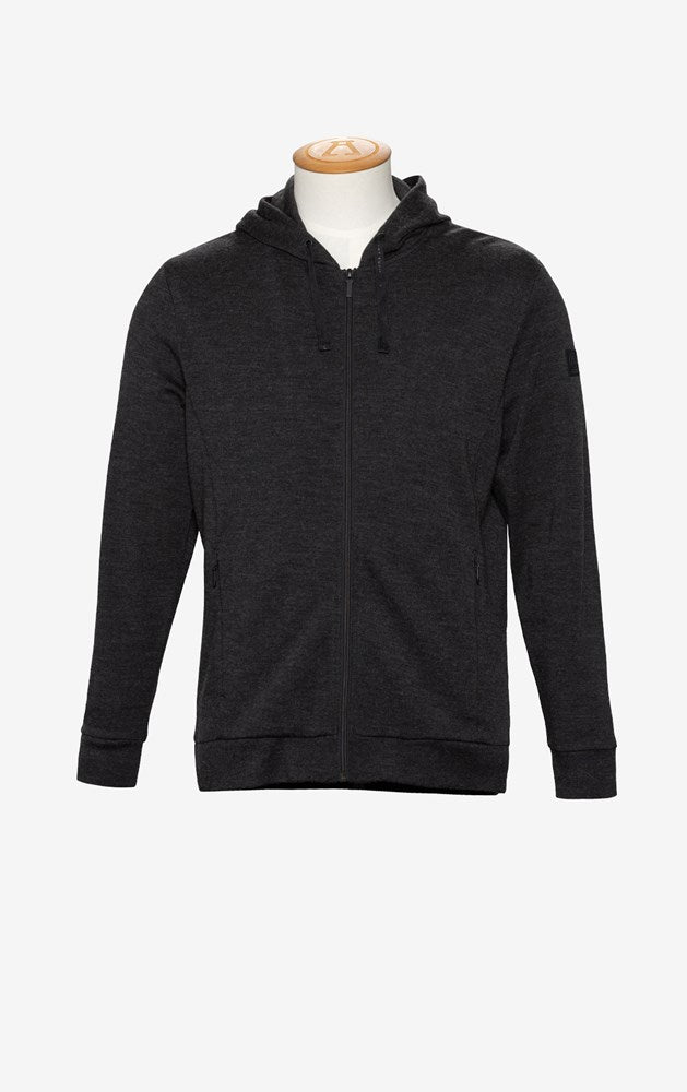 320GSM MERINO ZIPPED HOODY