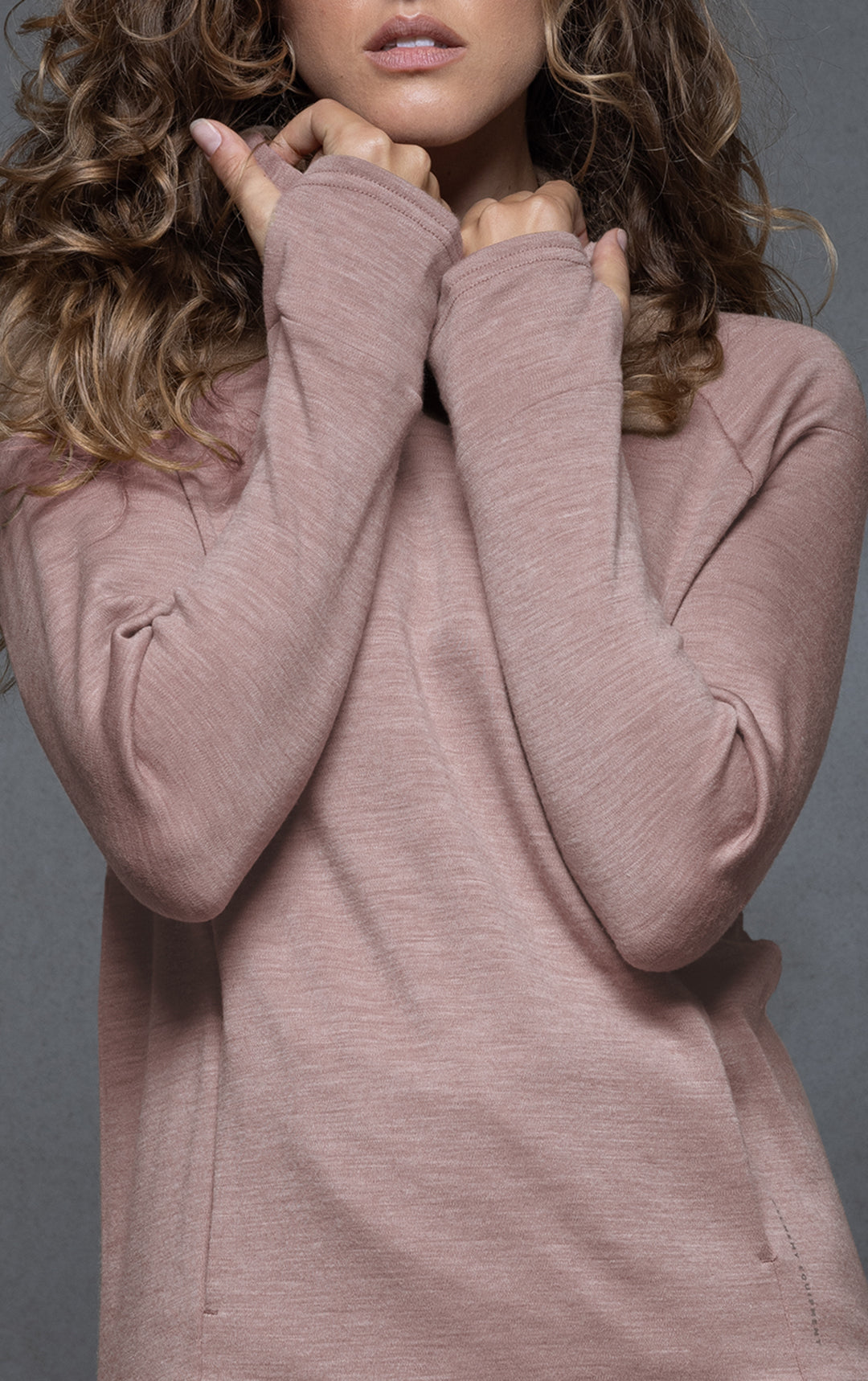 320GSM MERINO PULLOVER HOODY