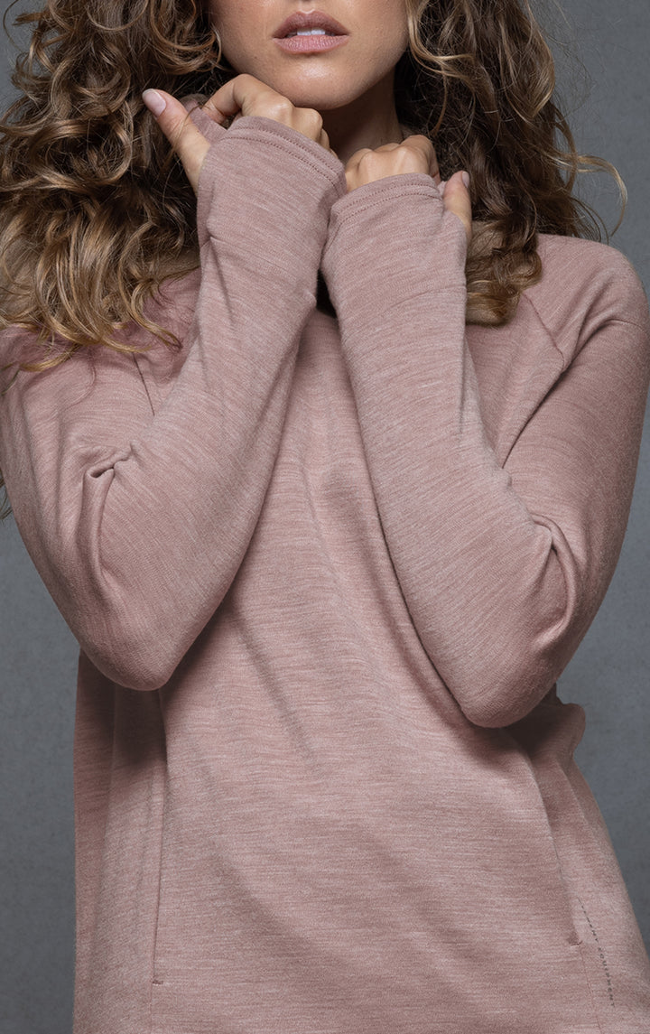 320GSM MERINO PULLOVER HOODY