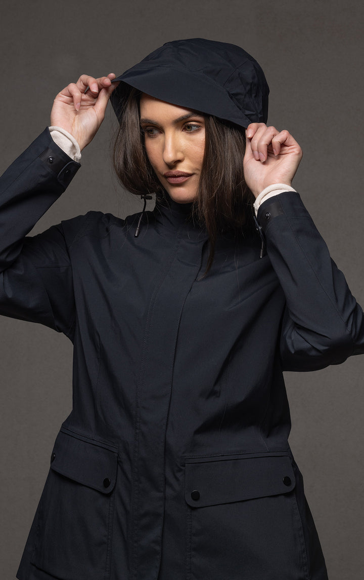 LAMINATED FIELD JACKET