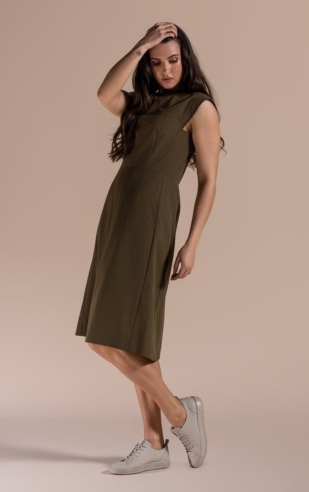 AIRVENTURE CAP SLEEVE DRESS