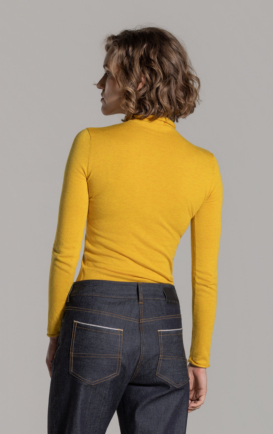 14GG COTTON SILK TURTLENECK - CLEARANCE