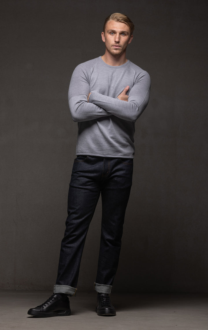 14 GAUGE MERINO LONG SLEEVE CREW