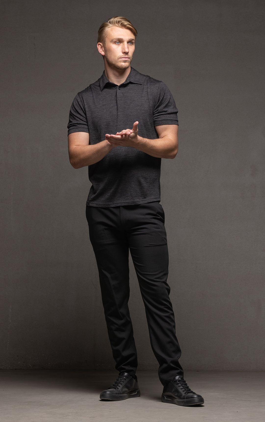 180GSM MERINO SS POLO