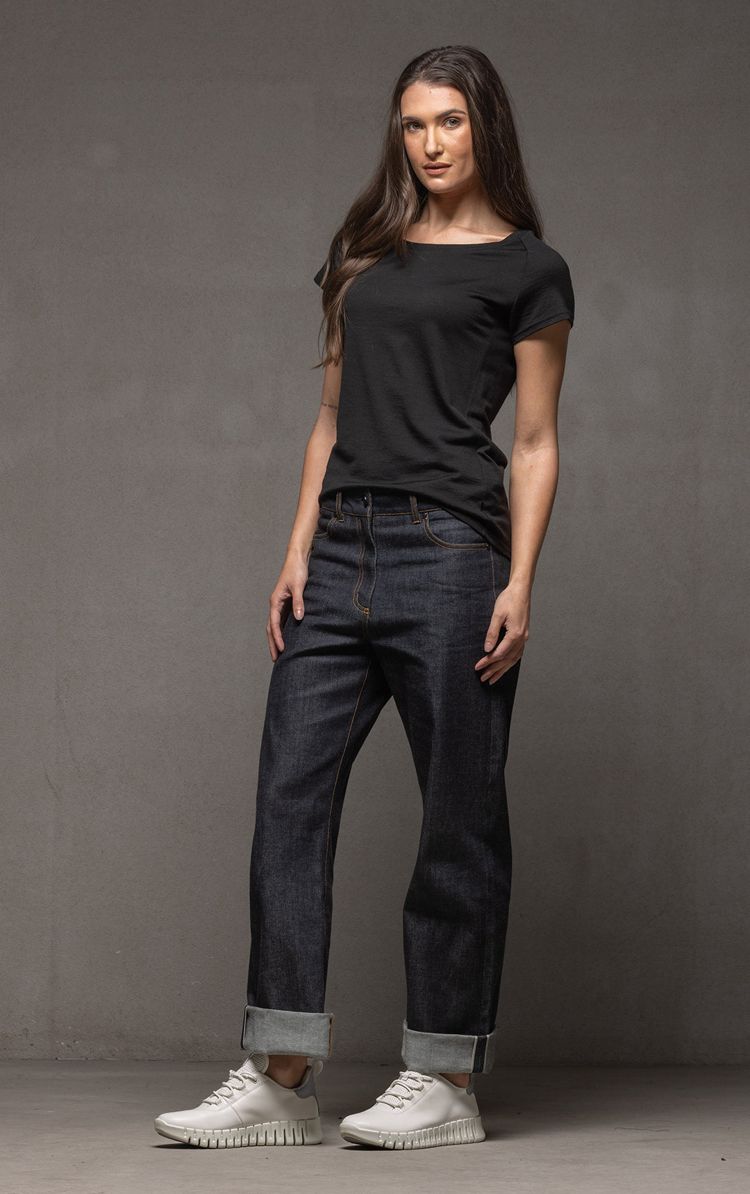 12OZ SELVEDGE  STRETCH DENIM JEAN