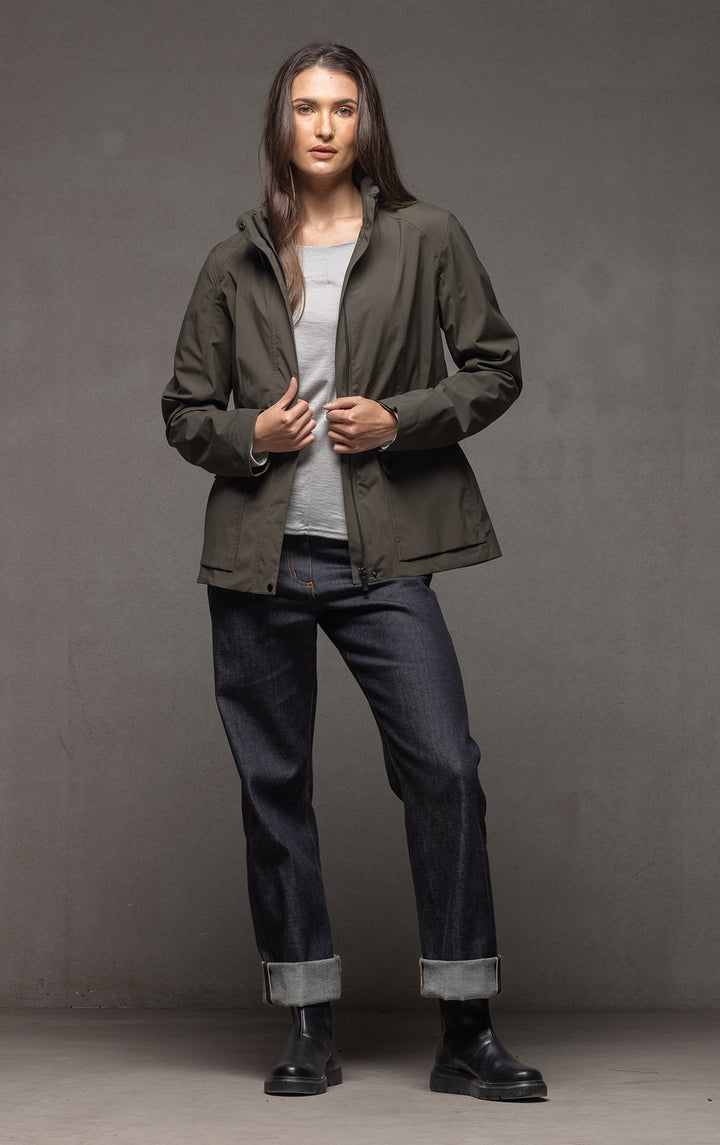 LAMINATED FIELD JACKET
