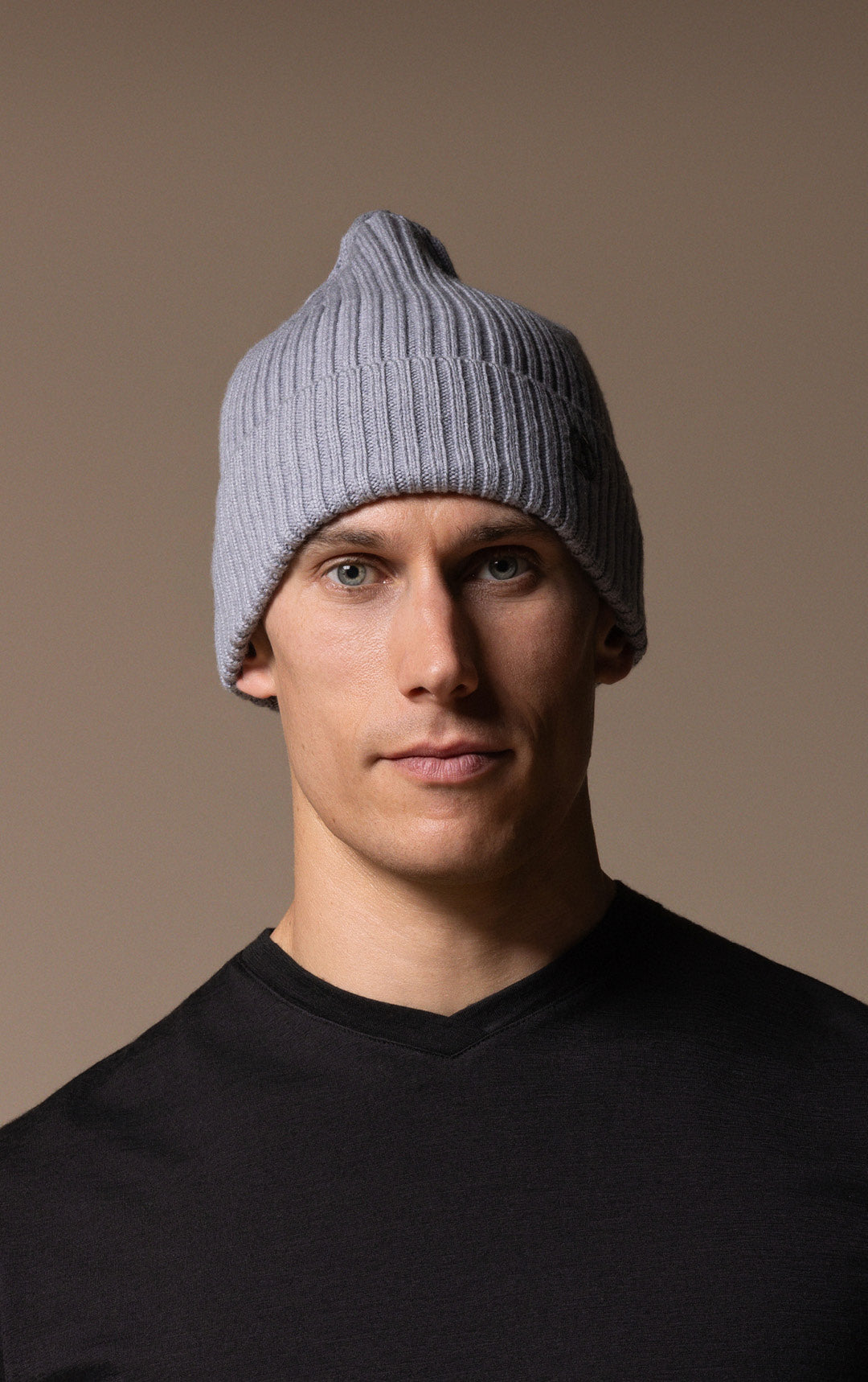 RIB KNIT BEANIE