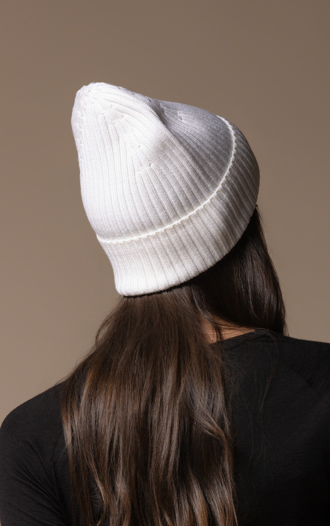 RIB KNIT BEANIE