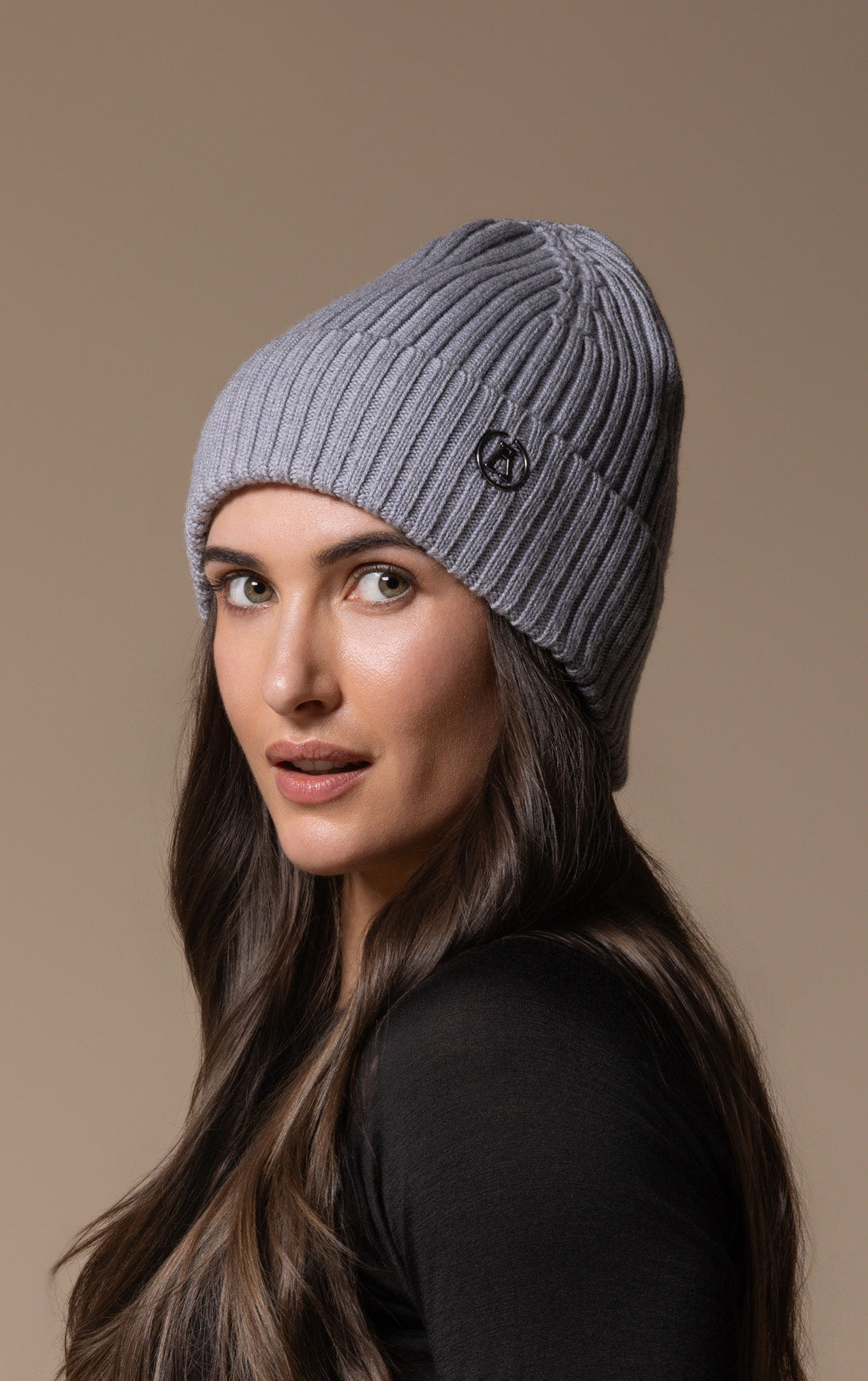 RIB KNIT BEANIE