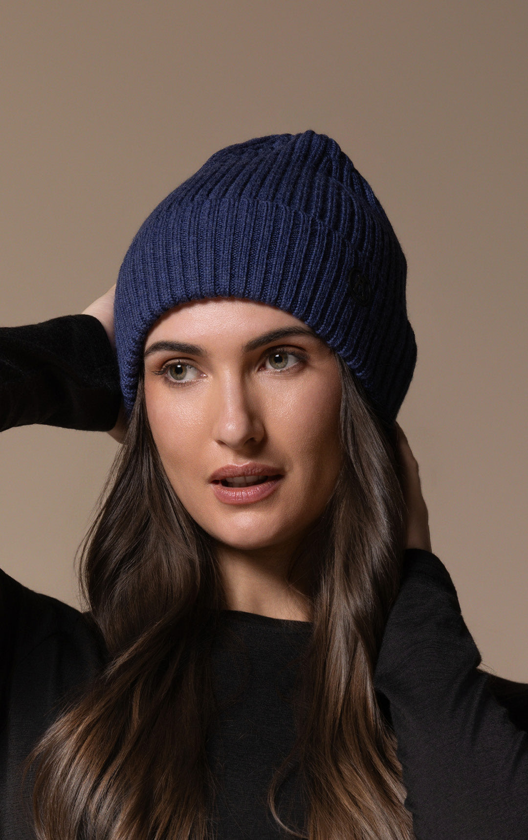 RIB KNIT BEANIE