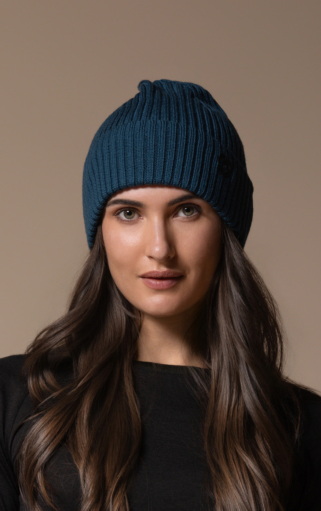 RIB KNIT BEANIE