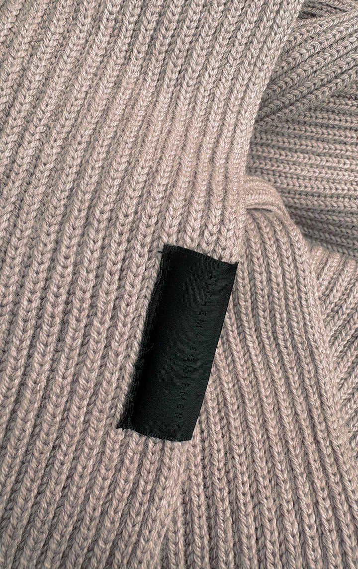 MERINO RIB SCARF