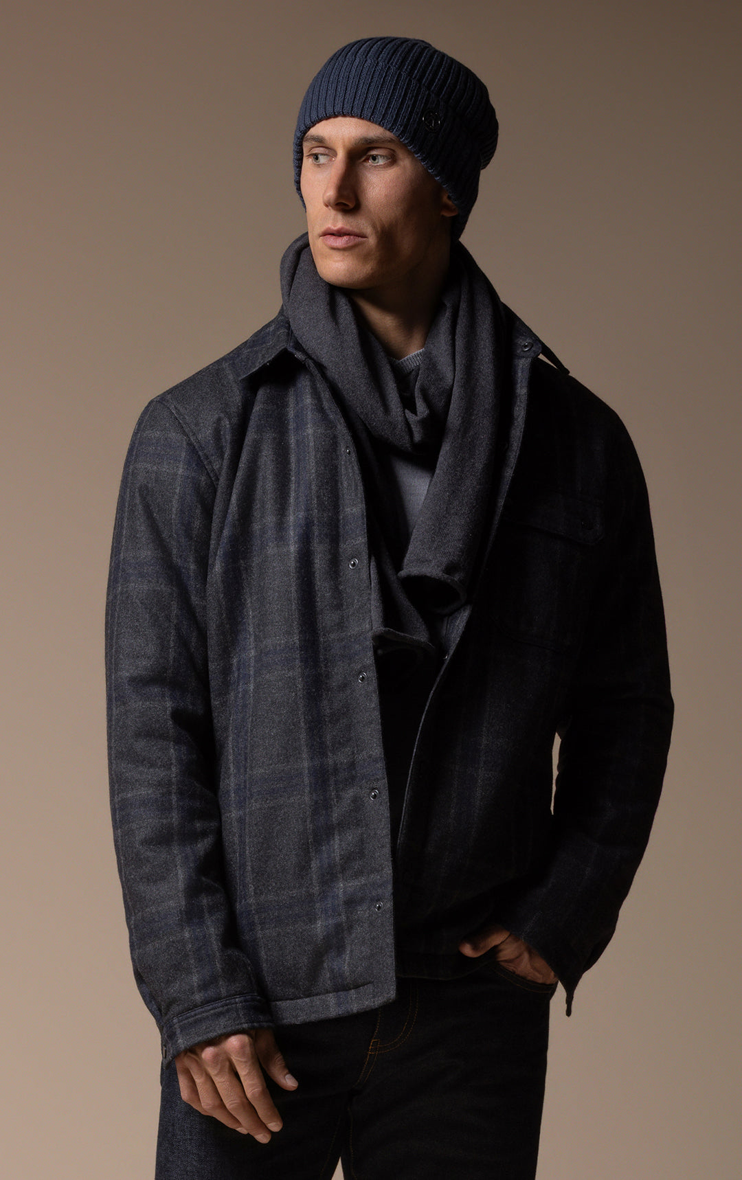 COTTON CASHMERE SCARF