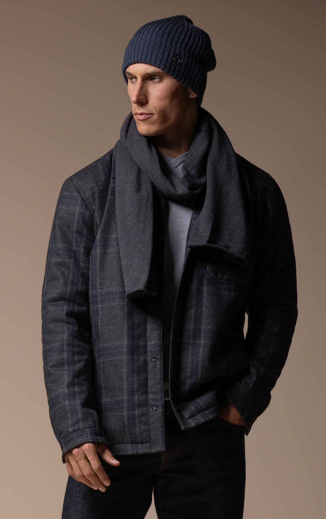 COTTON CASHMERE SCARF