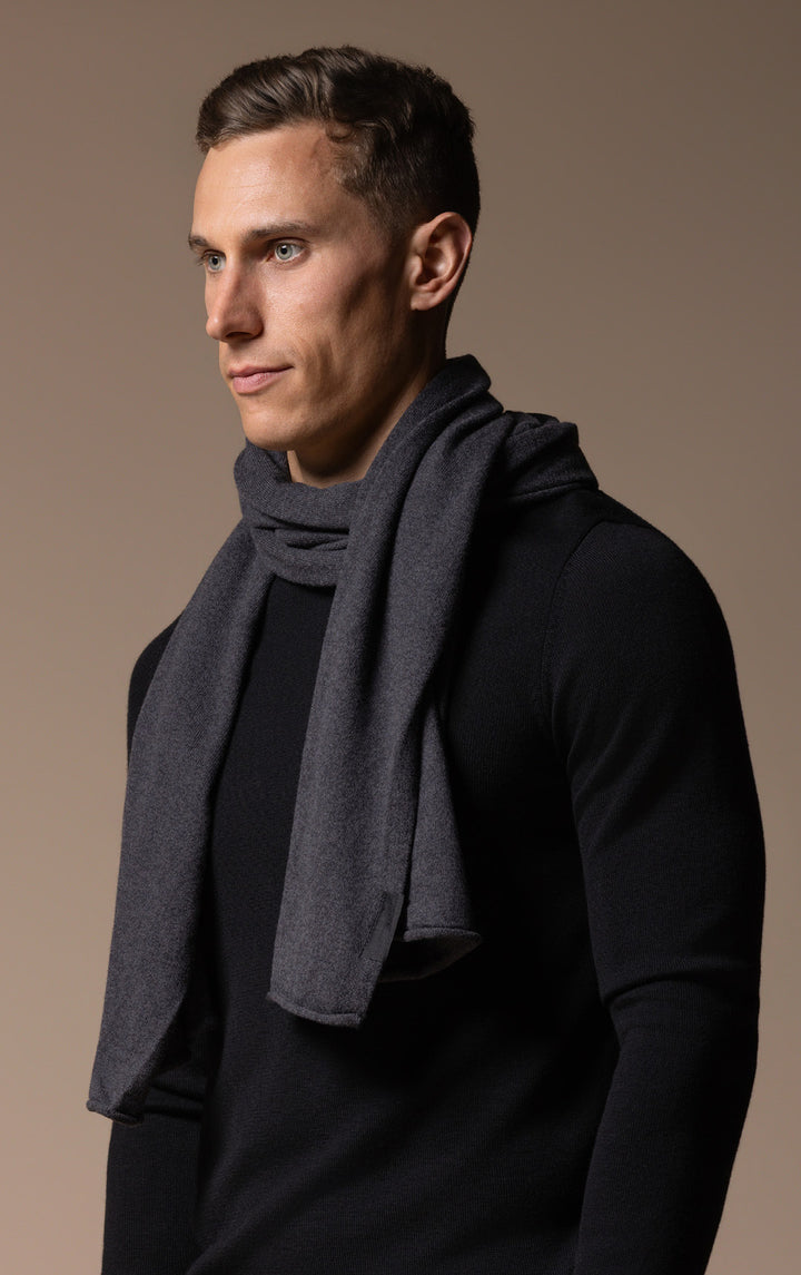 COTTON CASHMERE SCARF