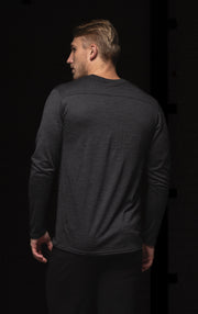 180GSM SINGLE JERSEY MERINO LS CREW
