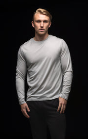 180GSM SINGLE JERSEY MERINO LS CREW