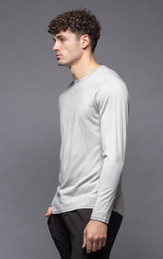 180GSM SINGLE JERSEY MERINO LS CREW - Alchemy Equipment NZ