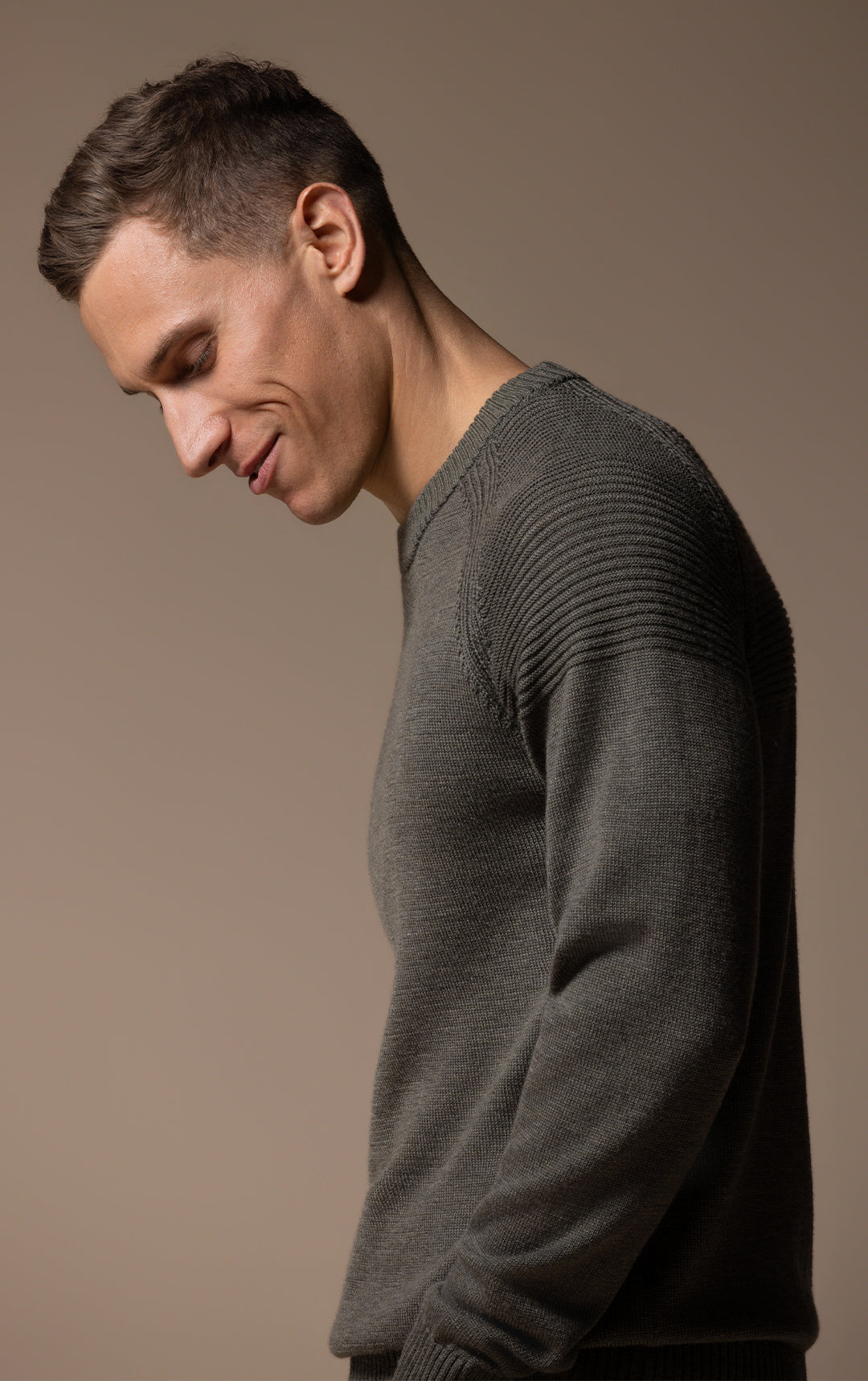 7 GAUGE MERINO CREW