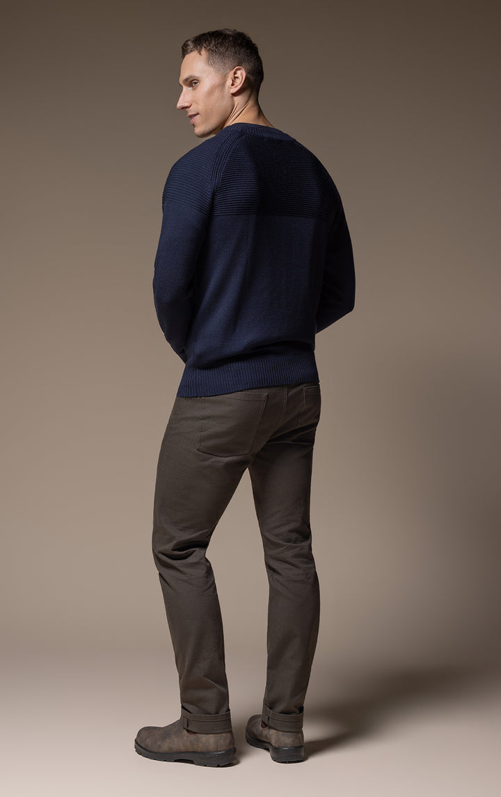 7 GAUGE MERINO CREW