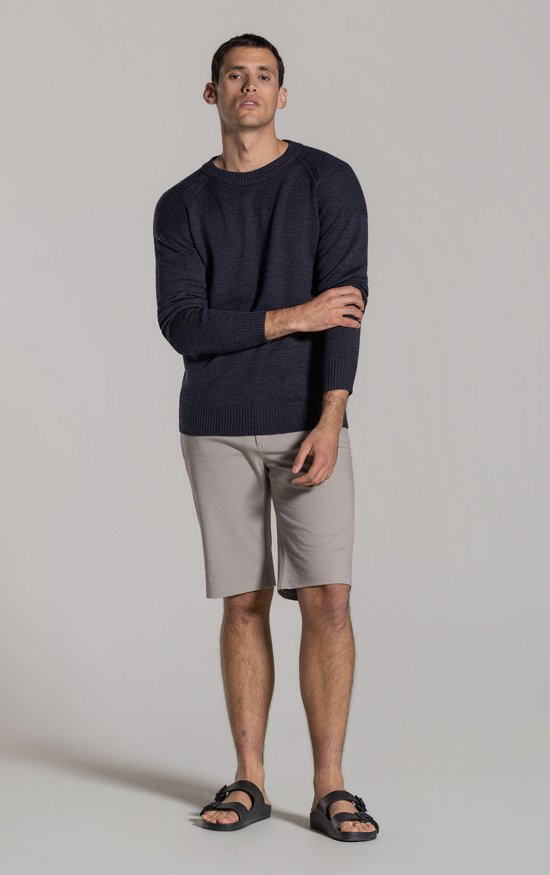7 GAUGE MERINO CREW