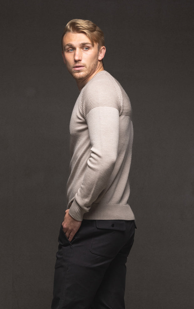 7 GAUGE MERINO CREW