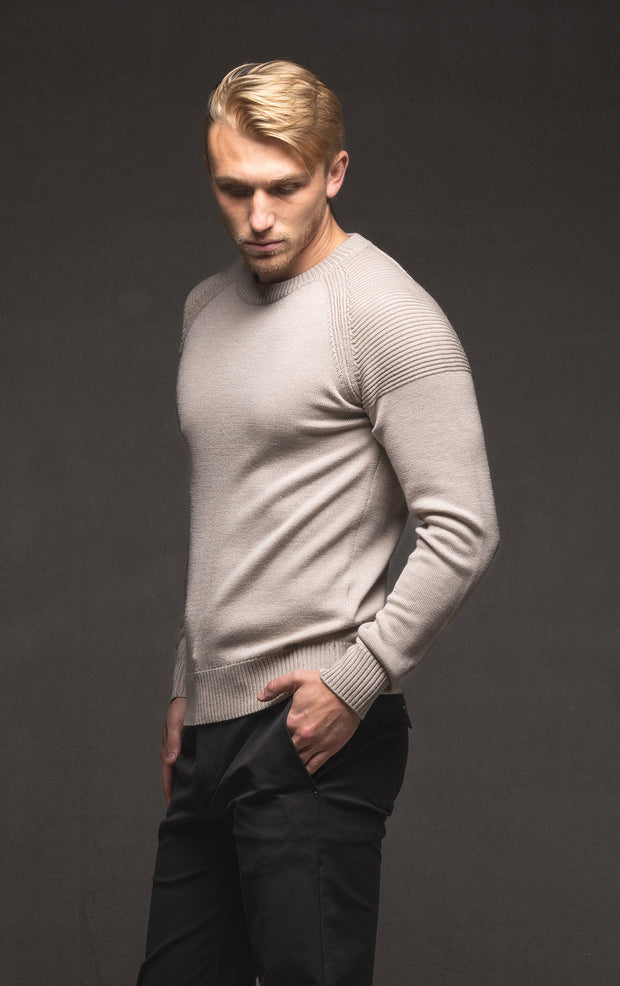 7 GAUGE MERINO CREW