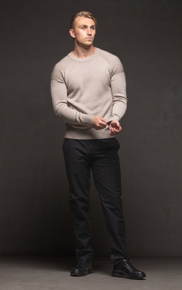 7 GAUGE MERINO CREW