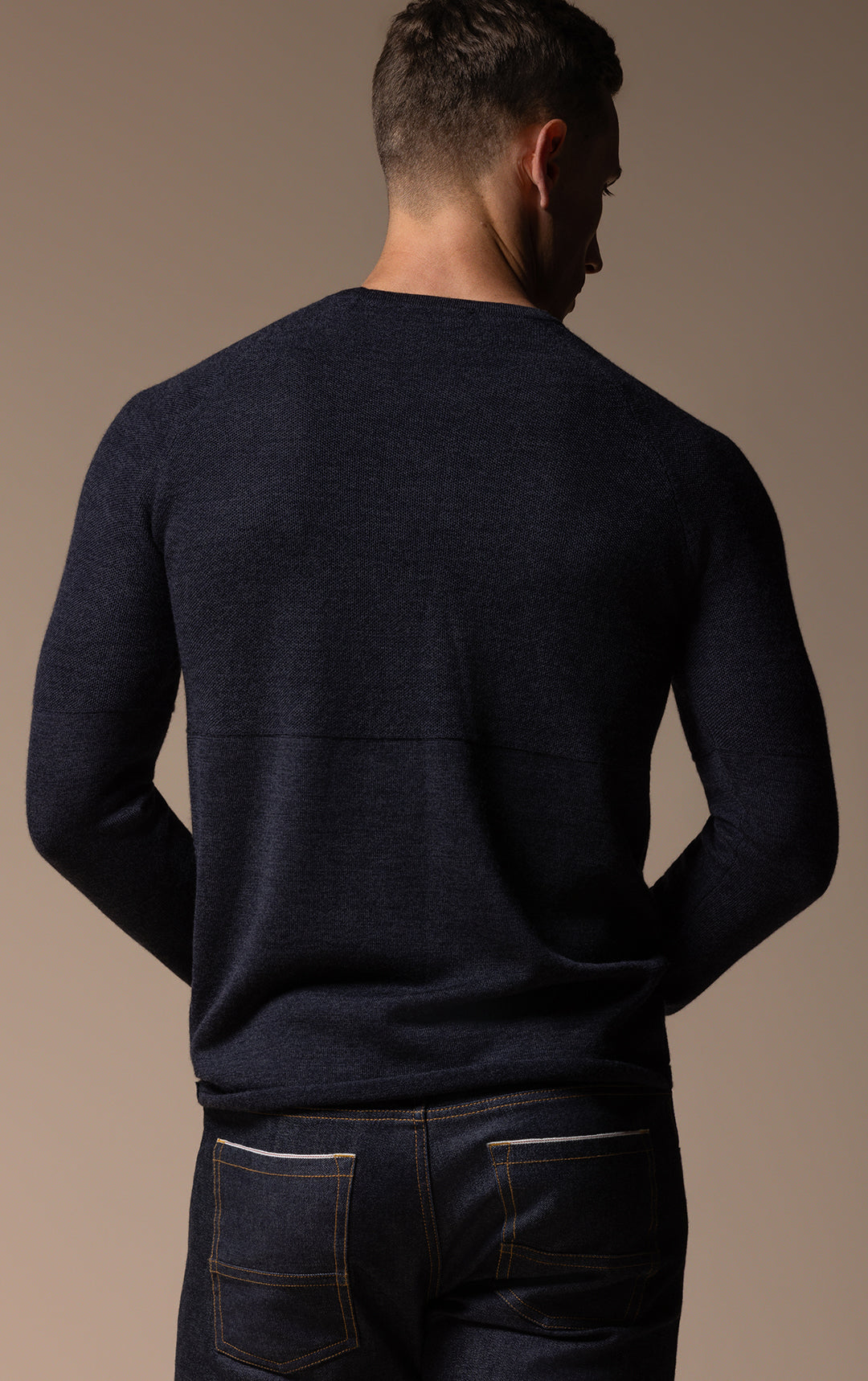 14 GAUGE MERINO LONG SLEEVE CREW