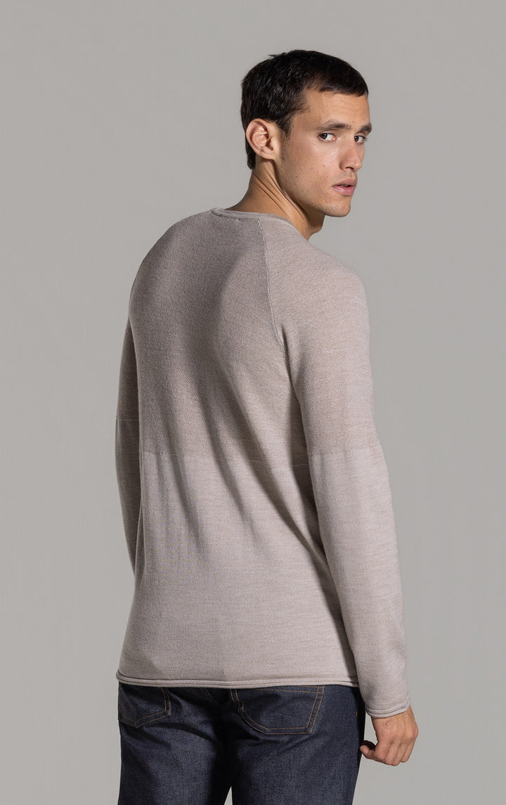 14 GAUGE MERINO LONG SLEEVE CREW