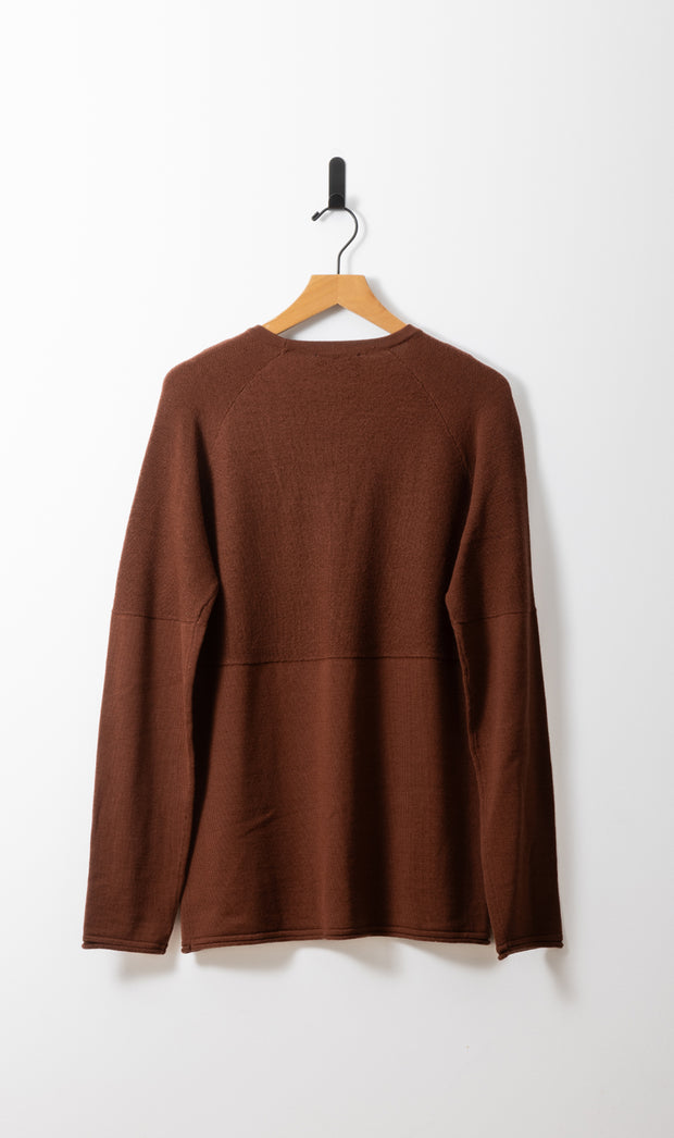 14 GAUGE MERINO LONG SLEEVE CREW